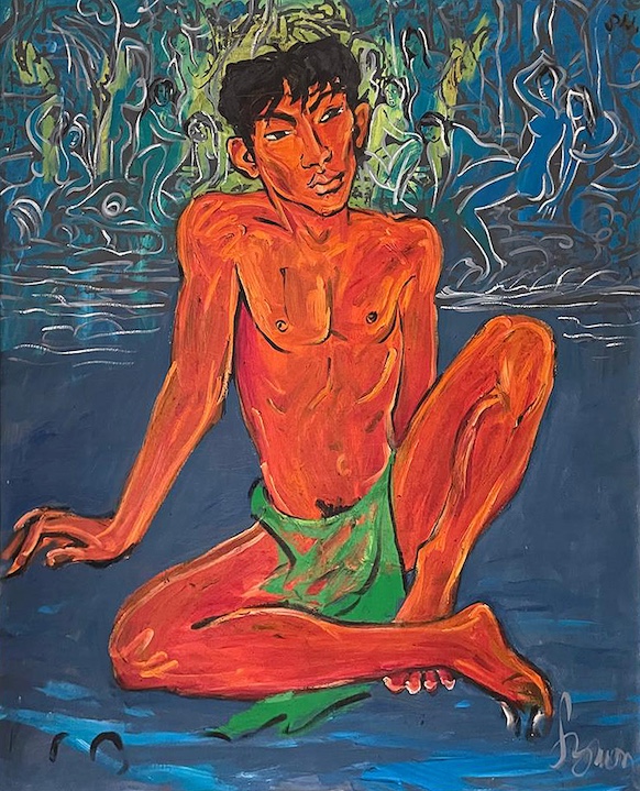 Seated Man