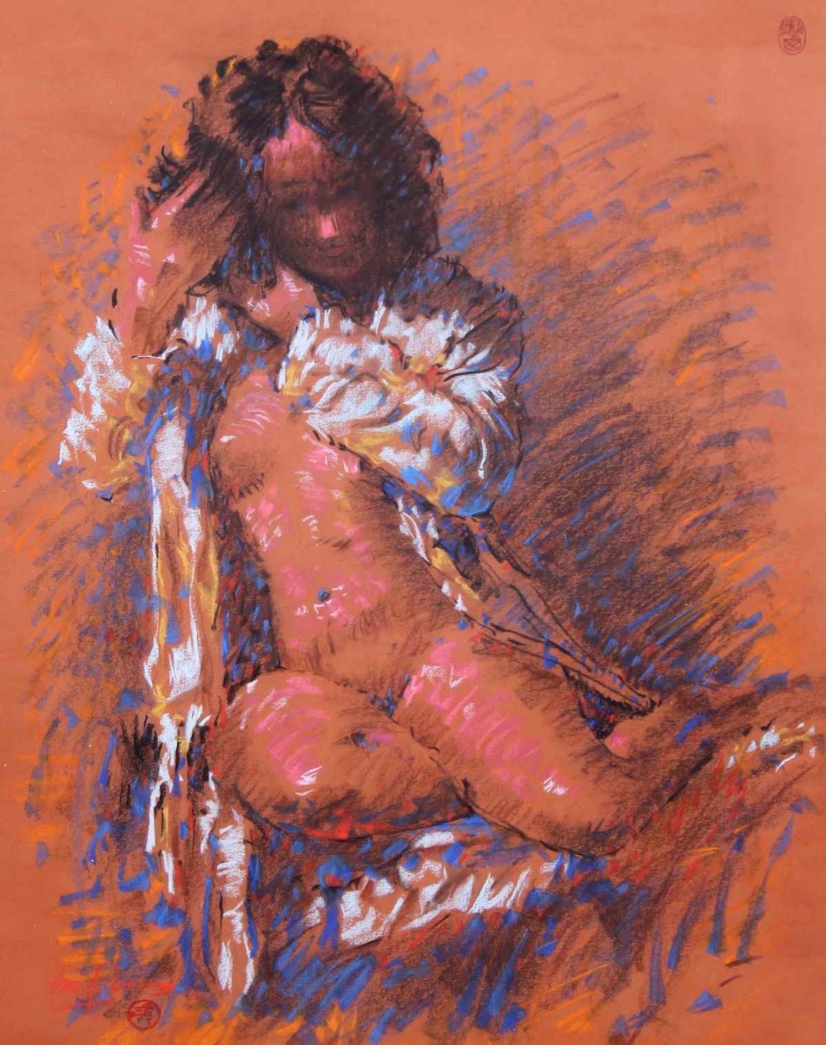 Sitting Nude